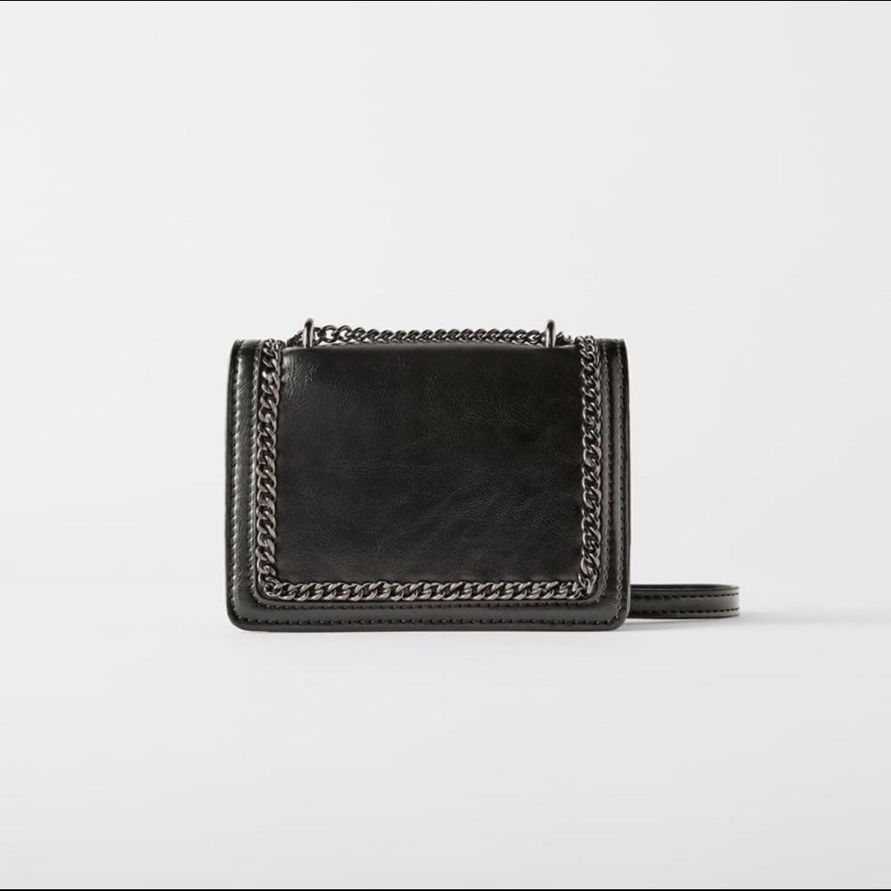 Zara mini crossbody chain bag